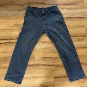 Wrangler Men's Jeans Vtg 2000s Y2K Size 36x30 EUC Workwear Straight Relaxed